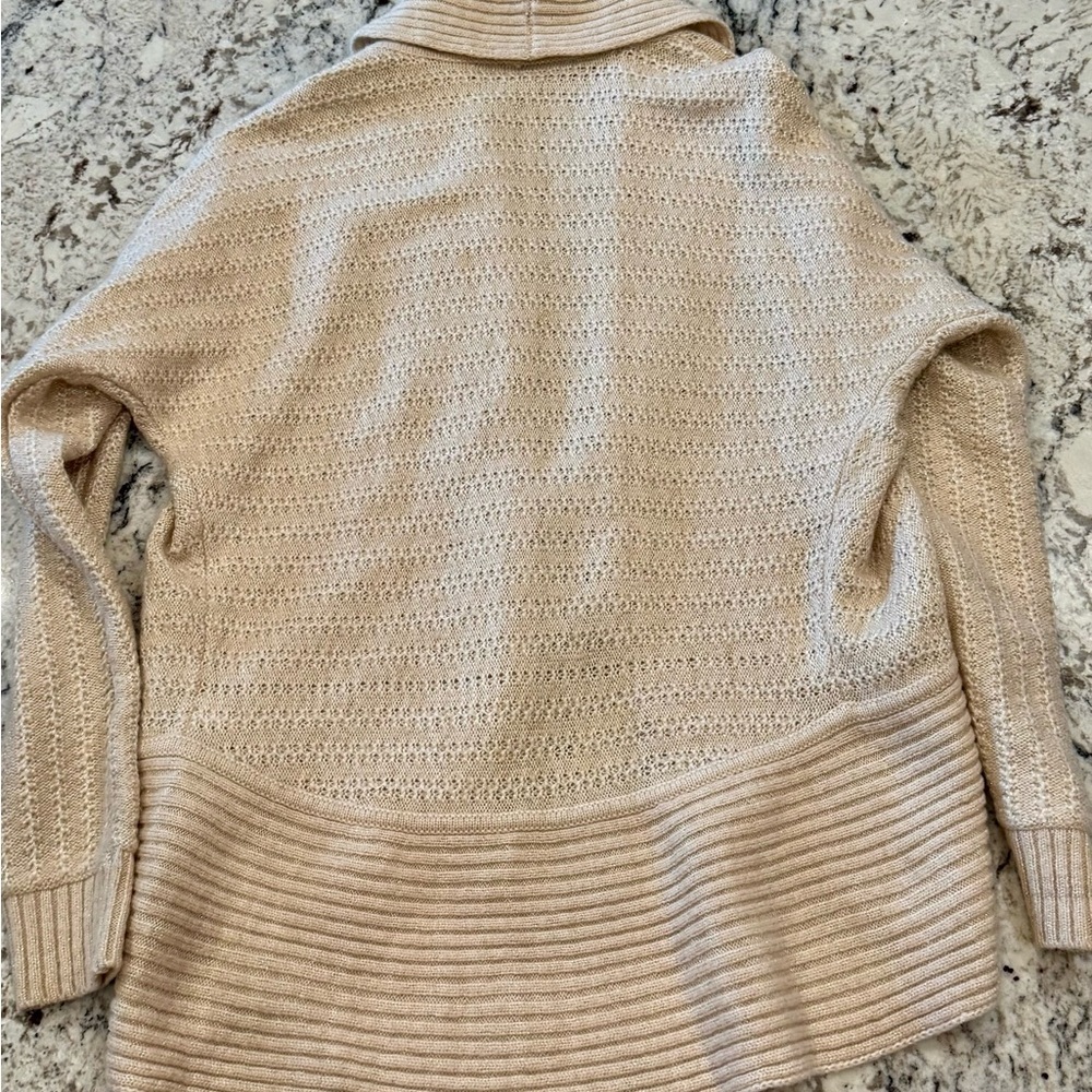 White House Black Market Cream Cardigan Sweater - Picture 9 of 11